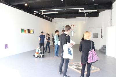 At First Clash, Installation shot at Private View. Image by courtesy of Surface Gallery