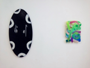 Left: David Manley, Martin Beck. Right: Ralph Anderson, Cut Out 738, My snapshot