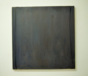 Michael Finn, Grey Blue, 2000, acrylic on canvas, my photo